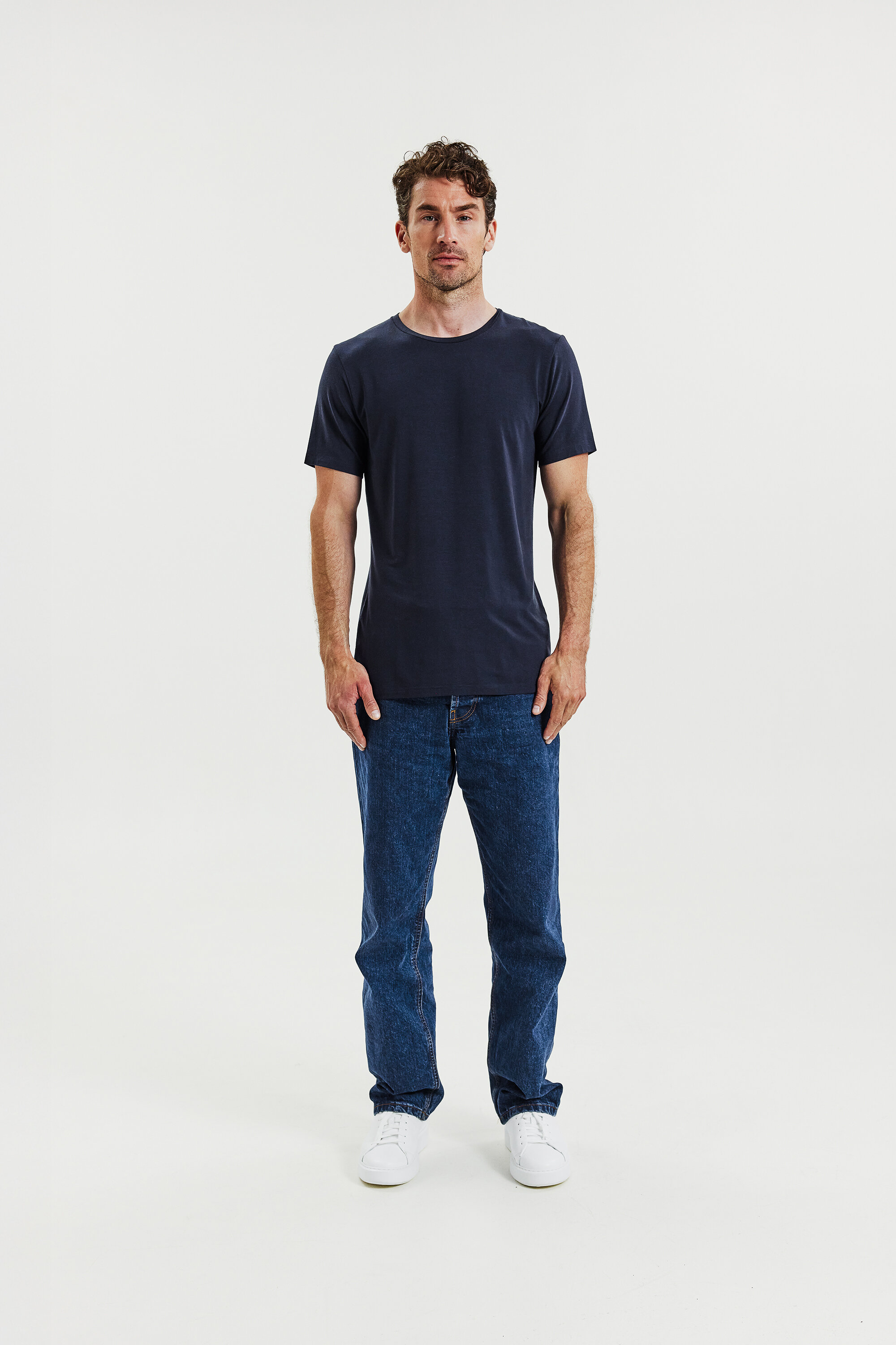 Crew-Neck Lyocell