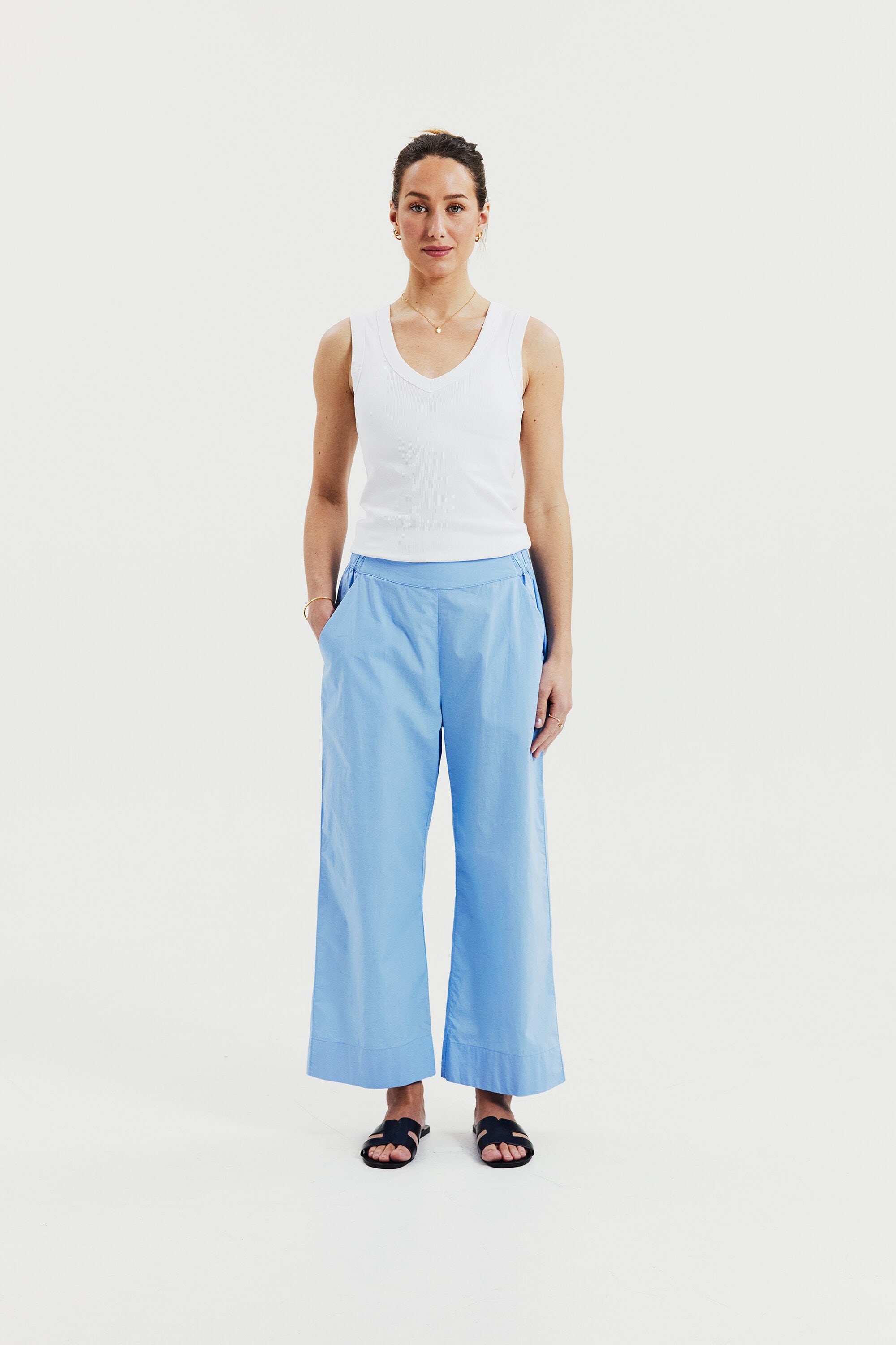 Poplin Pants