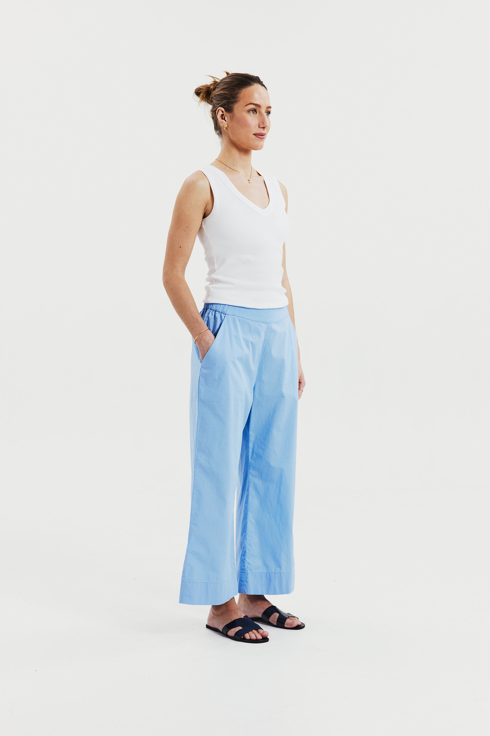 Poplin Pants